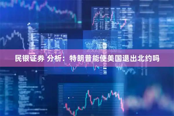 民银证券 分析：特朗普能使美国退出北约吗