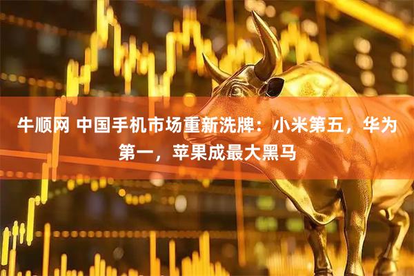 牛顺网 中国手机市场重新洗牌：小米第五，华为第一，苹果成最大黑马