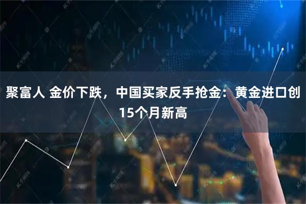 聚富人 金价下跌，中国买家反手抢金：黄金进口创15个月新高