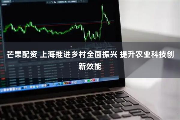 芒果配资 上海推进乡村全面振兴 提升农业科技创新效能