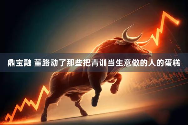 鼎宝融 董路动了那些把青训当生意做的人的蛋糕