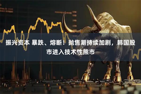 振兴资本 暴跌、熔断！抛售潮持续加剧，韩国股市进入技术性熊市